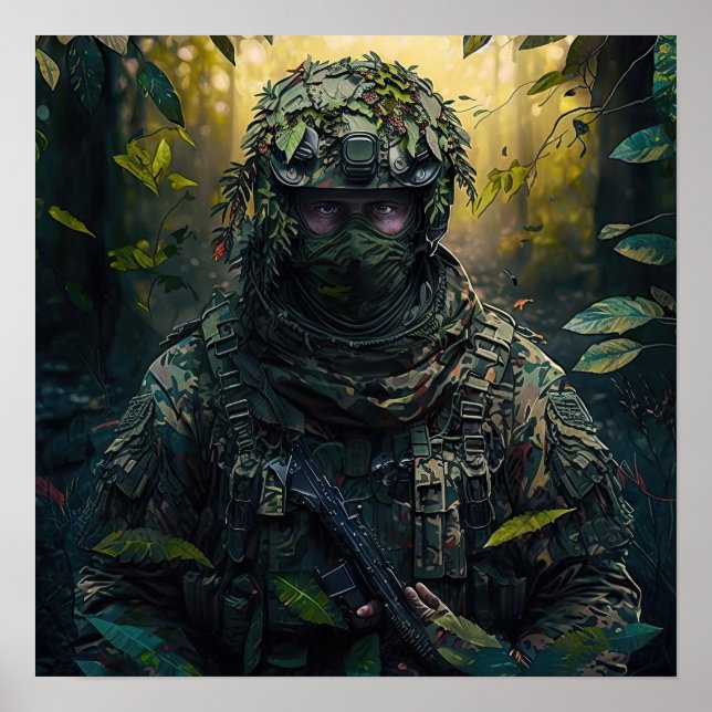 Soldado de poster Art (Frente)