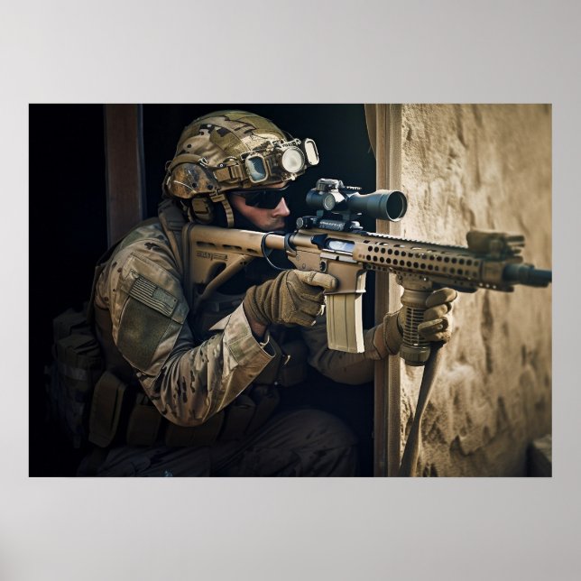 Soldado de poster Art (Frente)