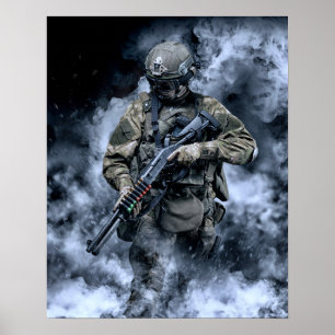 Soldado de poster Art