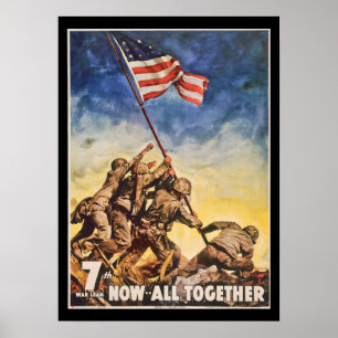 Soldados de empréstimos e Poster de bandeiras da 7