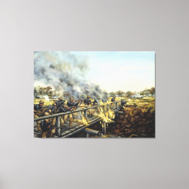 Soldados no Sol por Donna Neary Impressão (Frente)