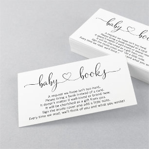 Solicitação de Livro para Convite de Chá de fra