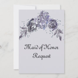 Solicitação de Madrinha de casamento da série Blue
