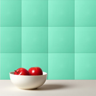 Solid aquamarine aqua mint