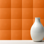 Solid color tiger orange<br><div class="desc">Trendy simple design in tiger orange solid color.</div>