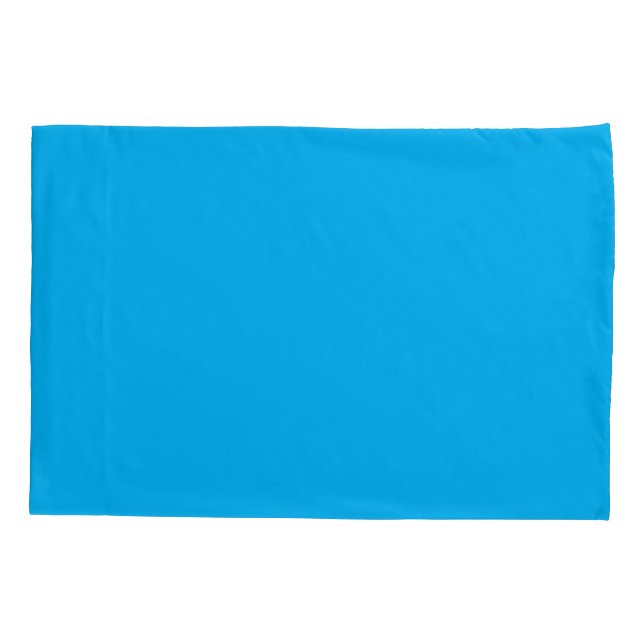 Solid Cyan Blue Background  (Verso)