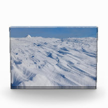 Solidão Nórdica Dunas de Neve de Inverno