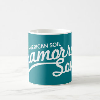 Solo americano, caneca de café da alma de Chamorro