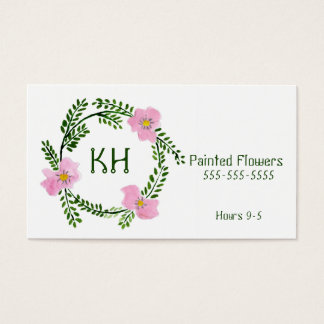 Solo Floral Pintado Por Aquarelas, Flores Pintadas