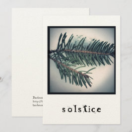 Solstício - Cartão de Férias