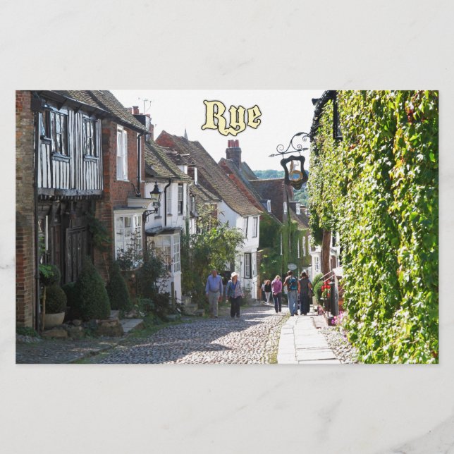 Solte a sua imaginação! Rye England (Frente)