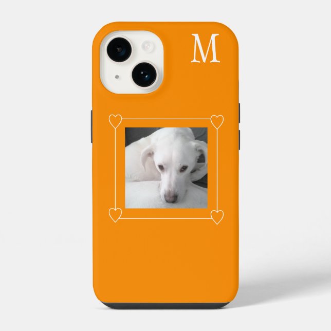 Solteiro de Cachorro de Foto em Branco Inicial (Verso)
