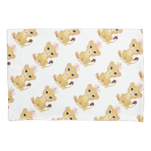 Solteiro de tamanho padrão Pillowcase/Baby Lion