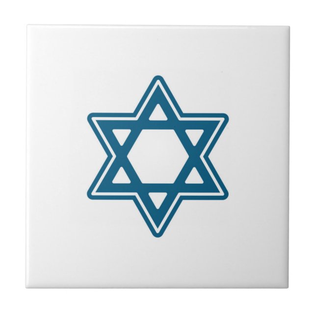 Solteiro Festivo Hanukkah - Azulejo Cerâmico (Frente)