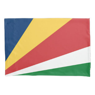 Solteiro Pillowcase com as Cores das Seicheles