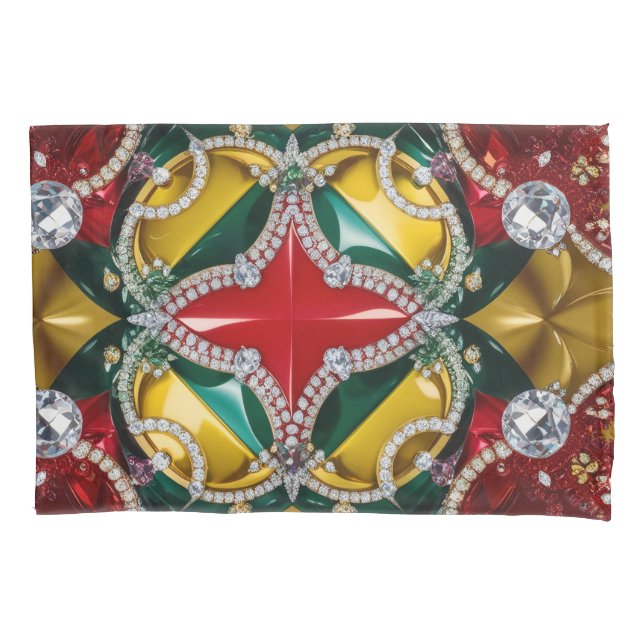 Solteiro Pillowcase com as Cores de Los Angeles (Frente)