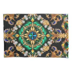 Solteiro Pillowcase com cores brasileiras