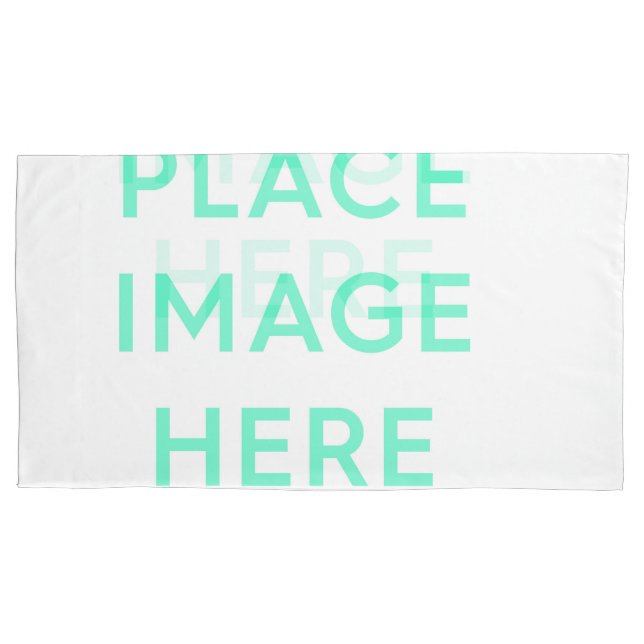 Solteiro Pillowcase, tamanho King (Frente)