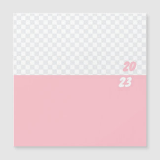 solteiro rosa superior 2023 Calendário pequeno, br