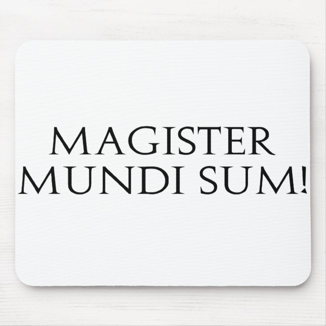 Soma de Magister Mundi! Mousepad (Frente)