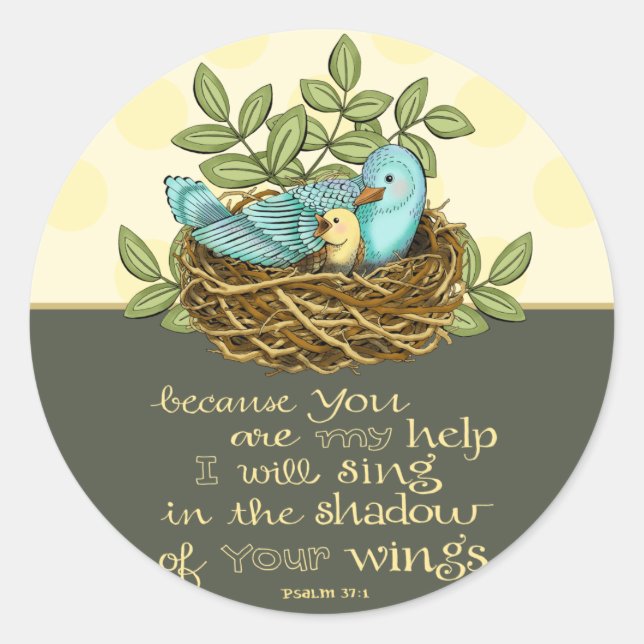 Sombra dos adesivos Redondos das Asas (Frente)