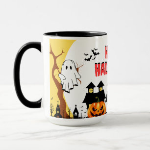 Sombras Assustadoras – Caneca de Halloween
