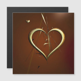 Sombras de Amor com Cartão Magnético Dourado