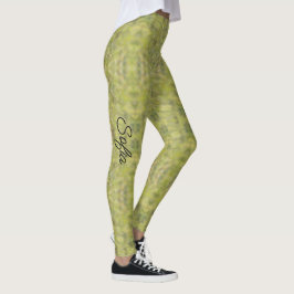 Sombras de Leggings de Qualidade de Nome Personali