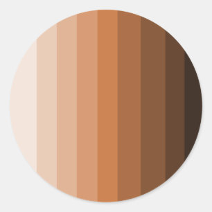 Sombras do adesivo castanho