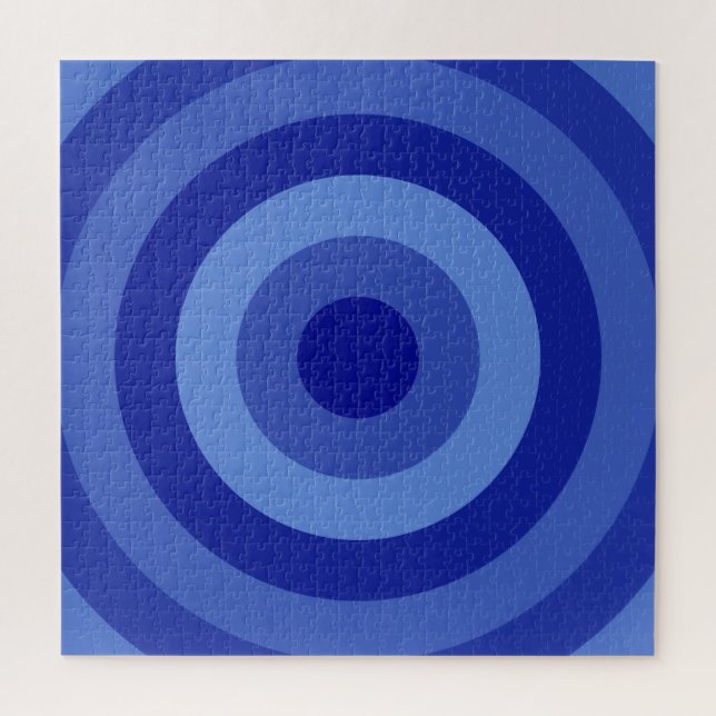 Sombras do Quebra-cabeça de pinças azuis (Vertical)