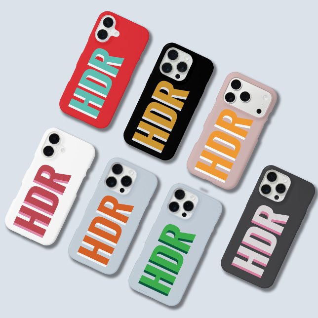 Sombras Preto Carvão Monograma com nome (Charcoal Black Shades Shadow Monogram with name iPhone Case)