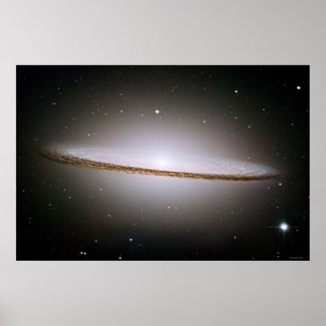 Sombrero Galaxy Poster (Frente)