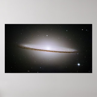 Sombrero Galaxy Poster