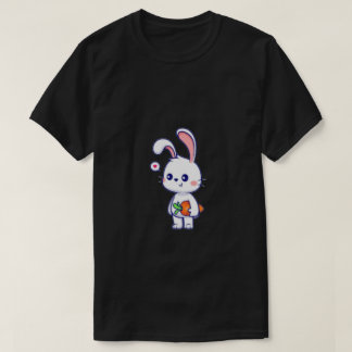 ''Somebunny Loves You'' Camiseta de Cenoura em Cor