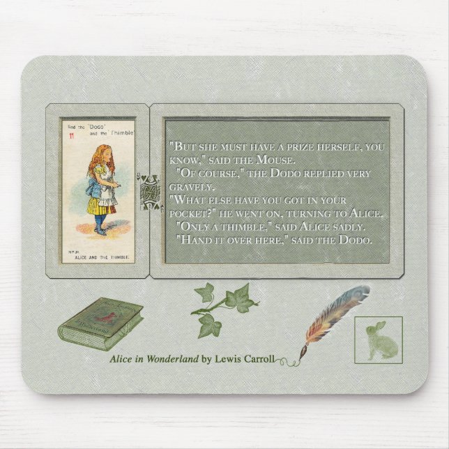 Somente um dedal Mousepad (Frente)