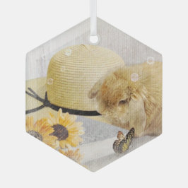 Sommertime Sunflower Bunny