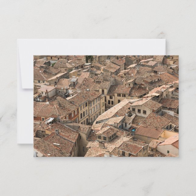 Sommieres France Souvenir Card (Frente)