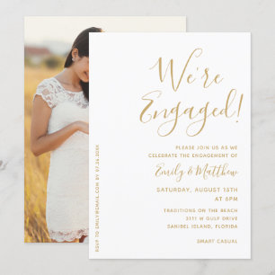 Somos a Festa de noivado de Fotos Personalizadas E