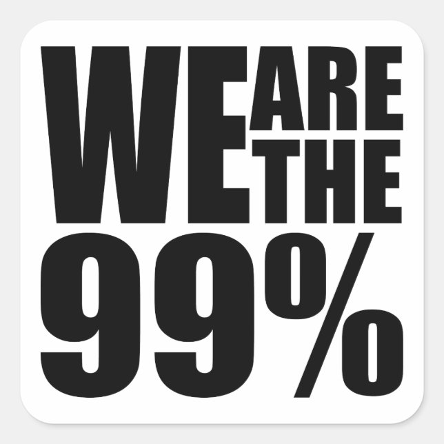 Somos o adesivo de 99% (Frente)