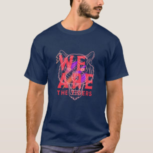 Somos Os Tigres Camiseta desportiva forte em pot
