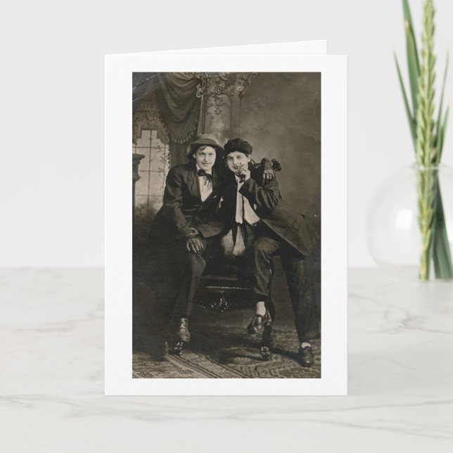 Somos tão parecidos com o cartão de saudação de ví (Frente)