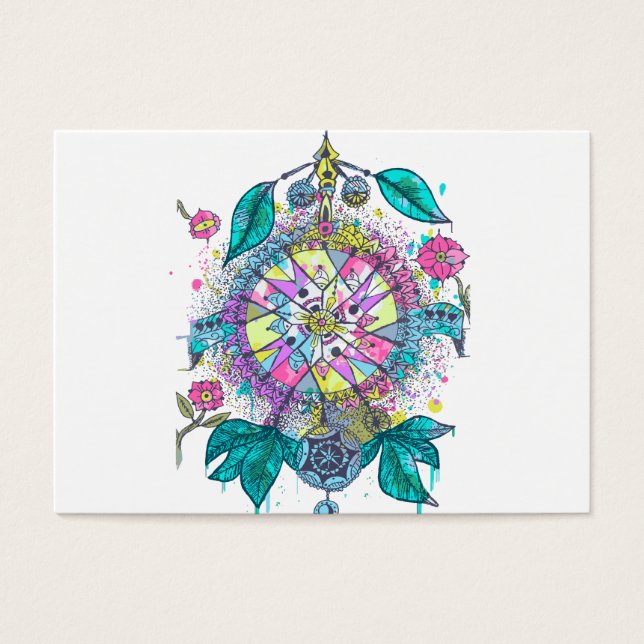 Sonhadora legal e colorida (Frente)