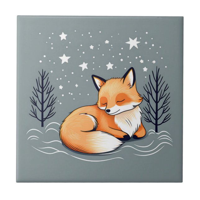 Sonhando Fox Night Sky (Frente)
