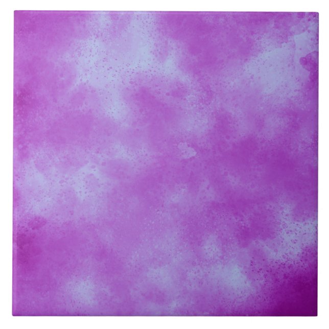 Sonhar com efeito de nuvem Azulejo cerâmico (Frente)