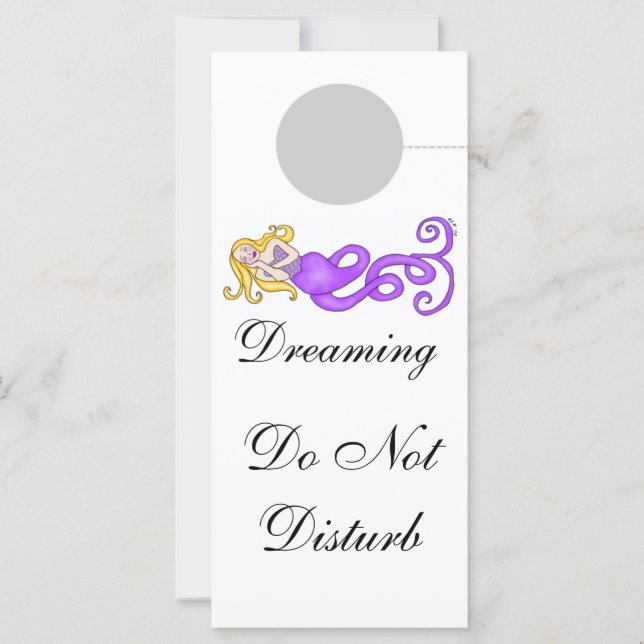 Sonhar Não Incomodar A Porta Da Sereia (Frente)