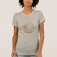 Sonhe Grande – Camiseta Feminina Boho Lua e Estrel