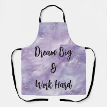 Sonhe grande e Duro de trabalho