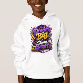 Sonhe Grande e Estude com Inteligência Camiseta