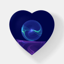 Sonho Abstrato Roxo Azul Luminoso Arte Fractal