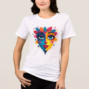 "Sonho cromático" - Retrato de arte Abstrato